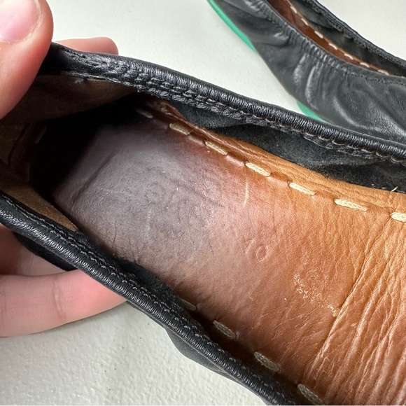 Tieks Black Foldable Flexible Ballet Flats Size 10 - Picture 5 of 6